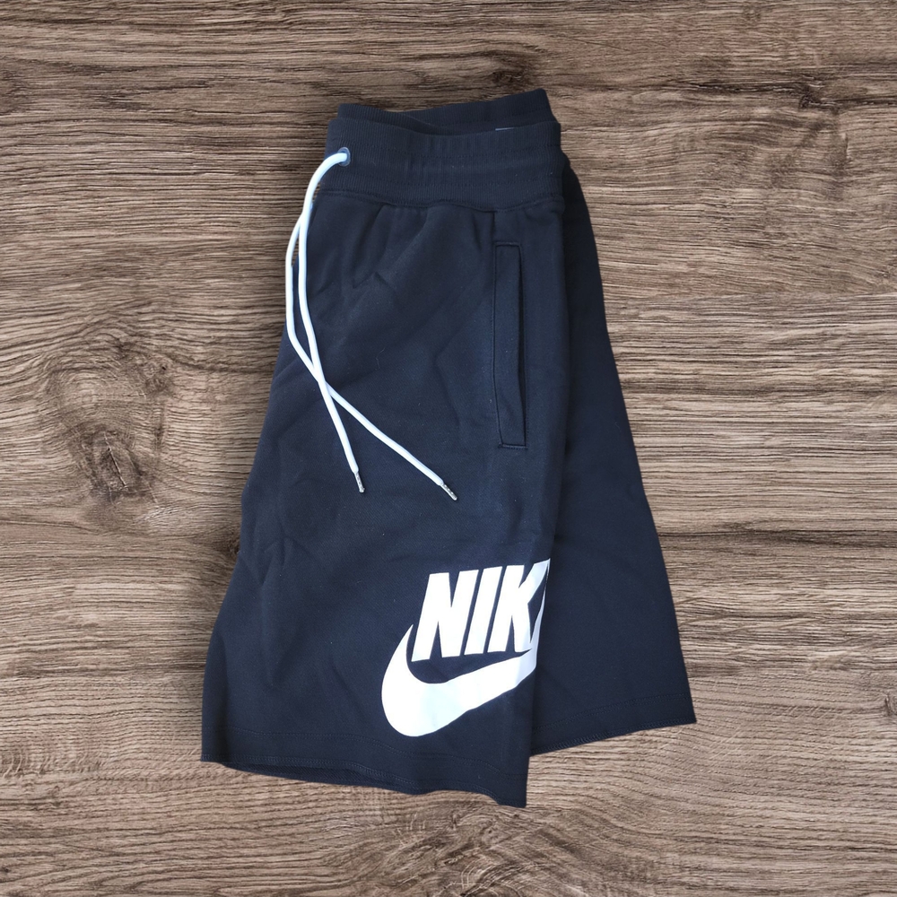 NWT Mens Nike Black Shorts with White Accents